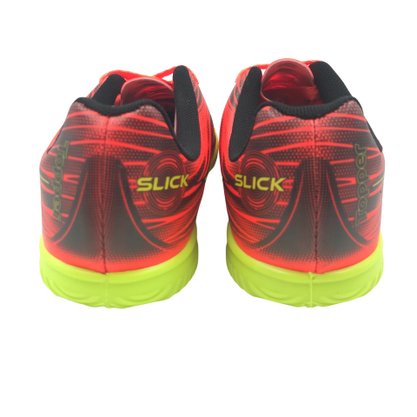 Tênis Topper Futsal Masculino Slick V Laranja com Preto