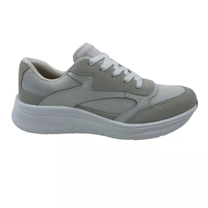Tênis Usaflex Casual Couro Branco 2600