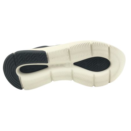 Tênis Usaflex Casual Tecido Elástico Preto 0702