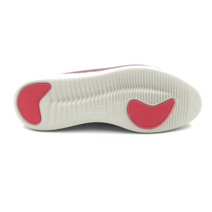 Tênis Usaflex Casual Tecido Mauve 0607