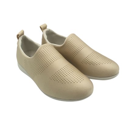 Tênis Usaflex Casual Tecido Nude 0607