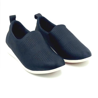 Tênis Usaflex Casual Tecido Preto 0607