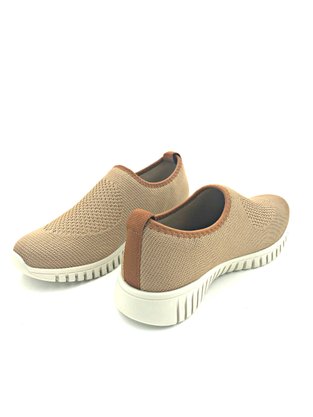 Tênis Usaflex Tricot Camel Joanete Conforto 2208