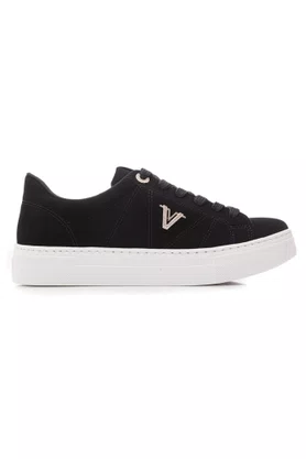 Tênis Via Marte Nobuck Preto 13802101 Casual
