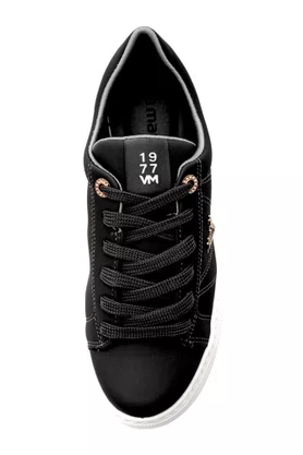 Tênis Via Marte Nobuck Preto 13802101 Casual