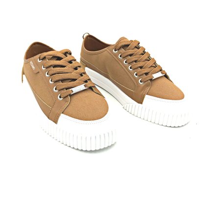 Tênis Vizzano Casual Tecido Camel 1371.101