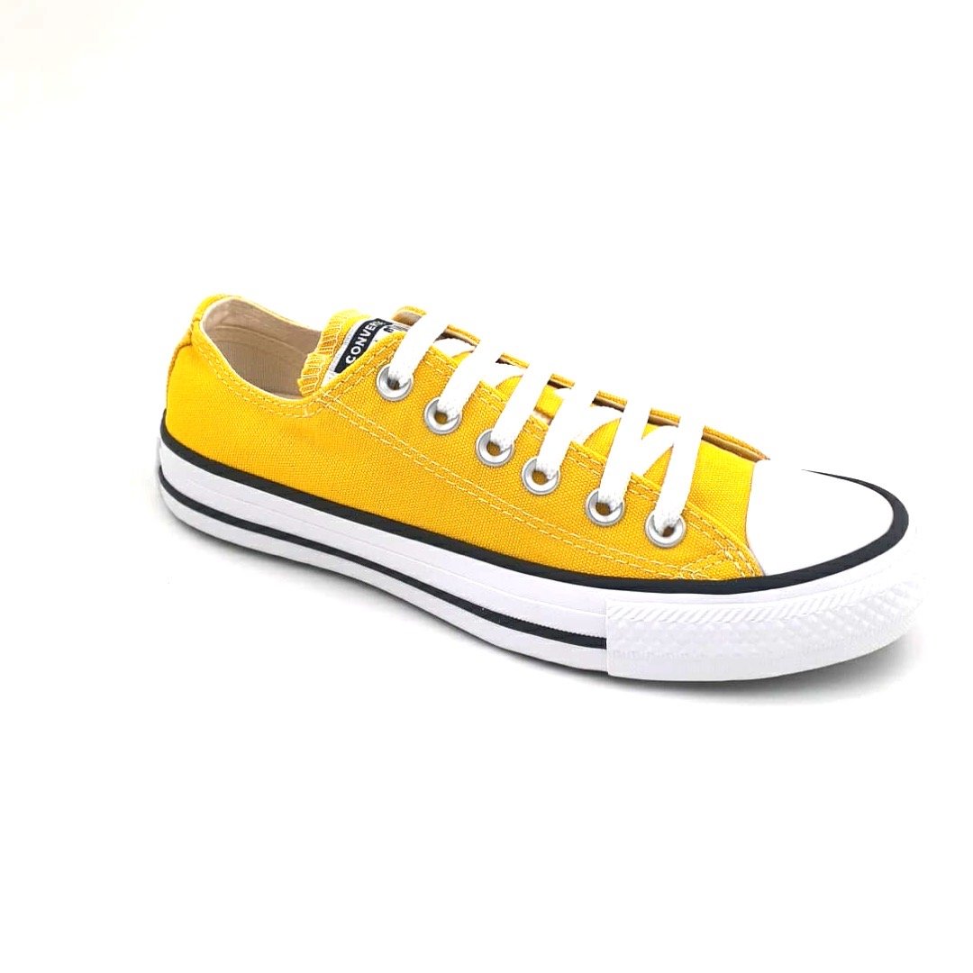 Tênis Converse All Star Cano Alto - Amarelo - Chuck Taylor