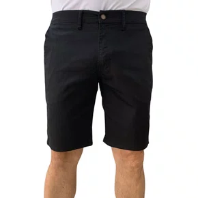 Bermuda Bolso Faca Ogochi Masculina Sarja Preta 3009015