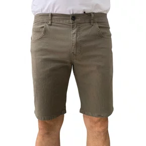 Bermuda Casual Ogochi Masculina Tradicional Bege 3523104
