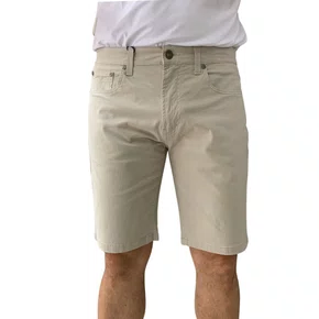 Bermuda Sarja Fideli Giorno Regular Baunilha BR50401671