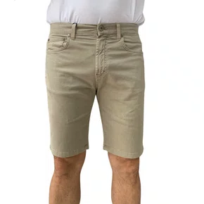 Bermuda Sarja Fideli Giorno Regular Bege BR50501844