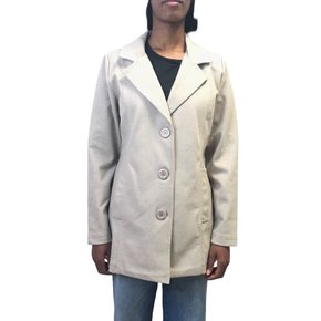 Blazer Erva Daninha Médio Bege 1J077