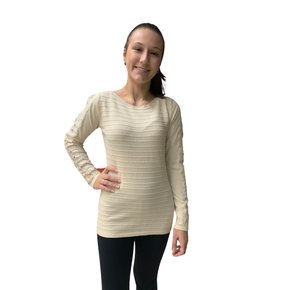 Blusa Alpelo Feminina Modal Guipir Bege 9000026