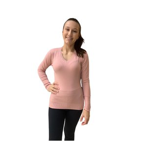 Blusa Dunialin Feminina Modal Rosa 2427