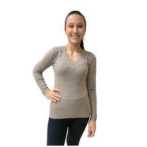 Blusa Dunialin Feminina Modal Bege 2272