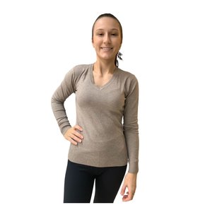 Blusa Dunialin Feminina Modal Bege 2427