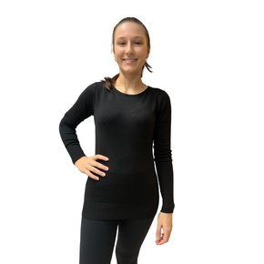 Blusa Dunialin Feminina Modal Preta 2278