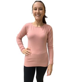 Blusa Dunialin Feminina Modal Rosê 2278