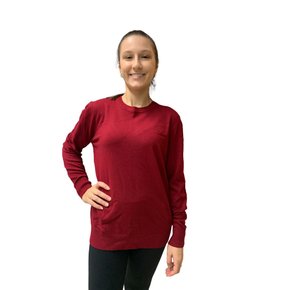 Blusa Dunialin Unissex Modal Bordô 2291