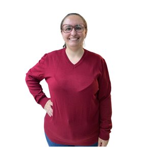 Blusa Dunialin Unissex Plus Size Modal Bordô 2290