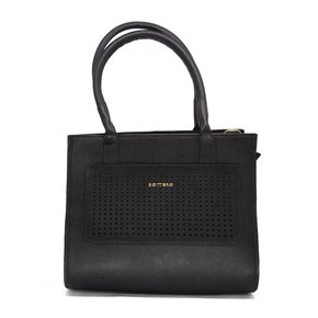Bolsa Bottero Couro Preta 7700006