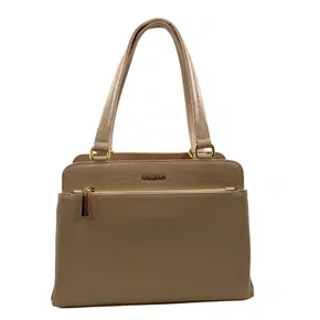 Bolsa de Ombro Scamboo Couro Bege 1973