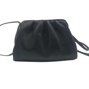 Bolsa Mariart Couro Tiracolo Preta Minimari