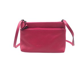 Bolsa Mariart Couro Tiracolo Rosa Agata