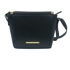 Bolsa Rafitthy Alça Transversal P.U Preta 2813106