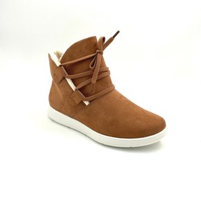 Bota Comfortflex Forro de Lã Camurça Caramelo 2264302