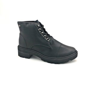Bota Coturno Dakota Preto Salto Baixo Cano Curto 2291