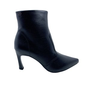 Bota Dakota Salto Fino Cano Baixo Preta 0321