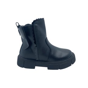 Bota Mini Sua Cia Baby Tratorada com Laço Preta 688