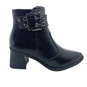 Bota Mississipi Cano Curto Bico Fino Preta 311