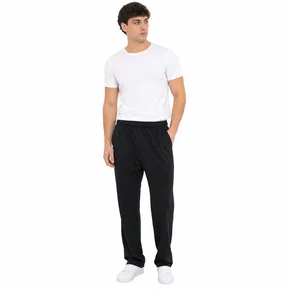 Calça Helanca Reta Ogochi Preta 72499079
