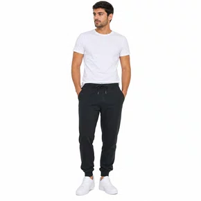 Calça Jogger Masculina Ogochi Helanca Preta 72470004