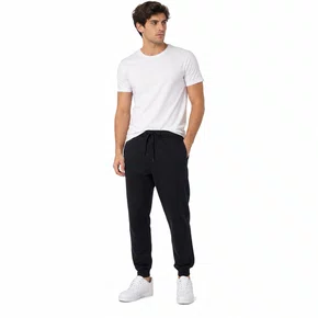 Calça Jogger Moletom Ogochi Preta 72534003
