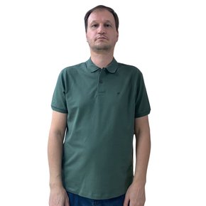 Camisa Fideli Gola Polo Algodão Peruano Verde PR805010