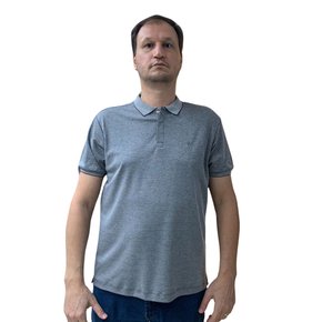 Camisa Fideli Gola Polo Giorno Preta EXG PR1605081