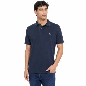 Camisa Polo Masculina Sallo Slim Fit Pérgula 0083 Azul Marinho