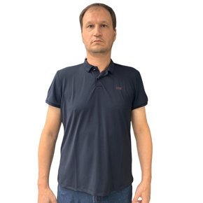 Camisa Sallo Gola Polo Slim Dry Preta 3055