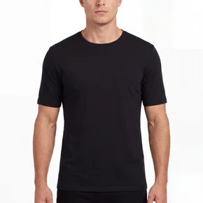 Camiseta Masculina Fideli Slim Preta TR00405023