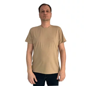 Camiseta Sallo Slim Manga Curta Caqui 1157