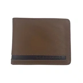 Carteira Couro Ferracini Marrom 374
