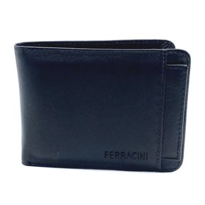 Carteira Ferracini Couro Preta 031
