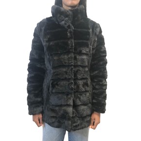 Casaco Alpelo Comprimento Médio de Pelo Preto 20600006