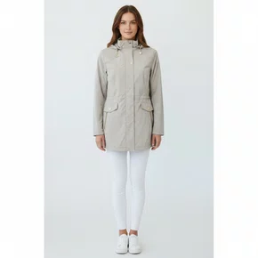 Casaco Feminino Parca Leve Alpelo Cinza 21600046