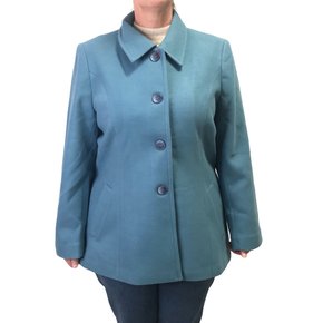 Casaco Maria Madalena Lã Médio Azul EG 113284179