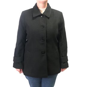 Casaco Maria Madalena Lã Médio Preto EG 113310179