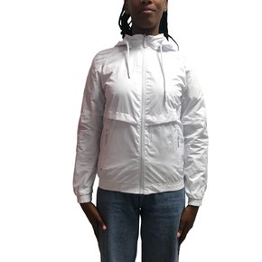 Corta Vento Dunialin com Capuz Removível Branca 2211